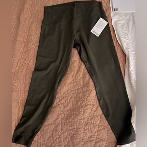 lululemon Dark Olive Align™ Super-High-Rise Pant 28"